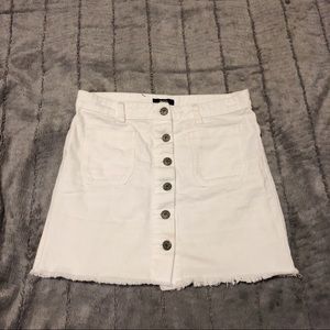 CLOSET CLOSING- White Urban Outfitters Denim Skirt